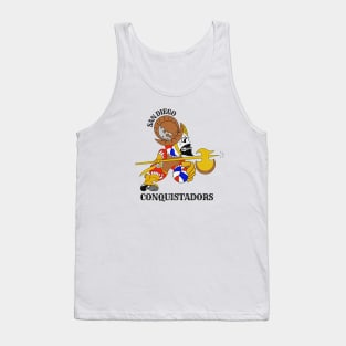 Defunct San Diego Conquistadors ABA Basketball Tank Top